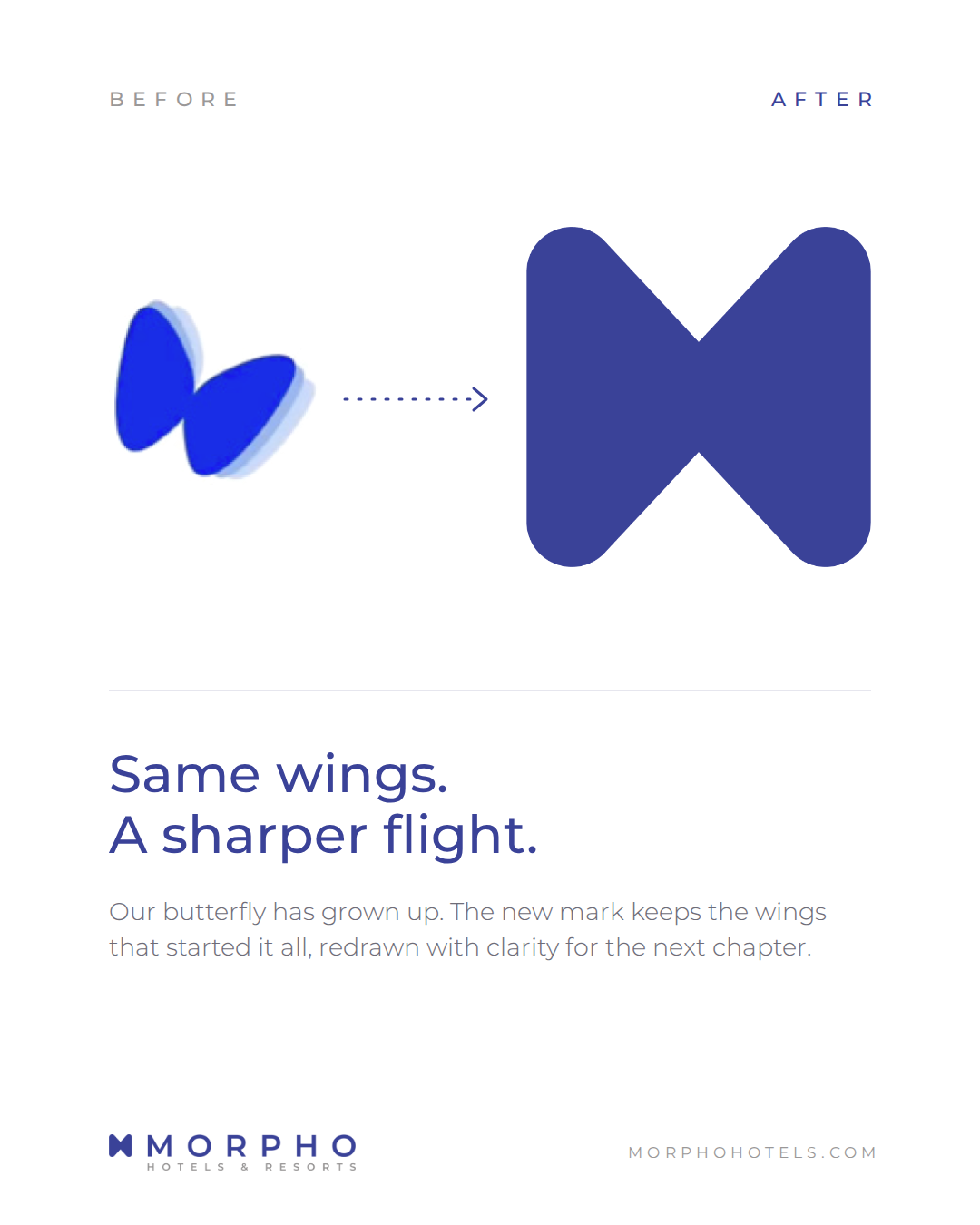 Morpho Hotels resorts Logo refresh